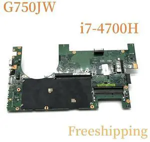 G750JW For 750JX Motherboard  60NB00M0-MB4000 With i7-4700H Mainboard 100% Tested Fully Work