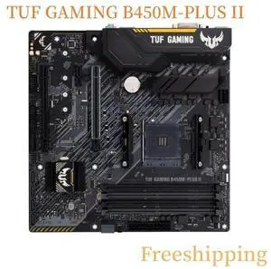 For TUF GAMING B450M-PLUS II Motherboard B450 DDR4 Mainboard 100% Tested Fully Work