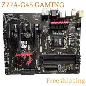 For Z77A-G45 GAMING Motherboard Z77 LGA1155 DDR3 Mainboard 100% Tested Fully Work