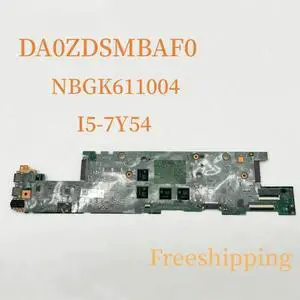 DA0ZDSMBAF0 For Swift SF713-51 SP714-51 Laptop Motherboard NBGK611004 With I5-7Y54 CPU 8GB Mainboard 100% Tested Fully Work