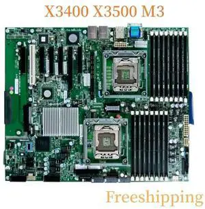81Y6004 For IBM X3400 X3500 M3 Motherboard 81Y6003 69Y3752 LGA1366 DDR3 Mainboard 100% Tested Fully Work