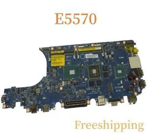 CN-0K6HJF For Latitude E5570 Motherboard LA-C841P 0K6HJF K6HJF Mainboard 100% Tested Fully Work