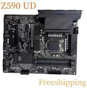 For Z590 UD Motherboard 128GB LGA1200 DDR4 Mainboard 100% Tested Fully Work