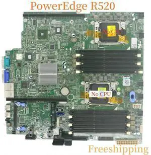 CN-0VRJCG For PowerEdge R520 Motherboard 051XDX 51XDX 0VRJCG VRJCG 07TDJK 7TDJK LGA1366 DDR3 Mainboard 100% Tested