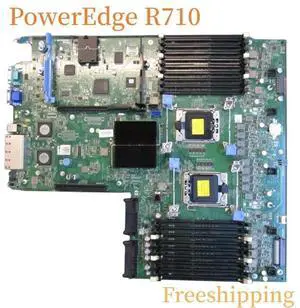 CN-0NC7T0 For PowerEdge R710 Motherboard 0NC7T0 NC7T0  LGA1366 DDR3 Mainboard 100% Tested Fully Work