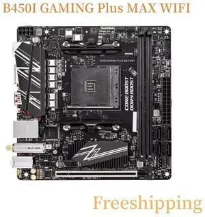 For B450I GAMING Plus MAX WIFI Motherboard DDR4 Mainboard 100% Tested Fully Work