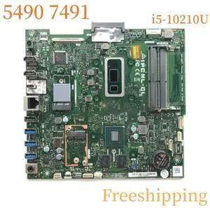 CN-08VMC5 For Inspiron 5490 7491 Motherboard IPCML-CL 08VMC5 8VMC5 With I5-10210U Mainboard 100% Tested Fully Work