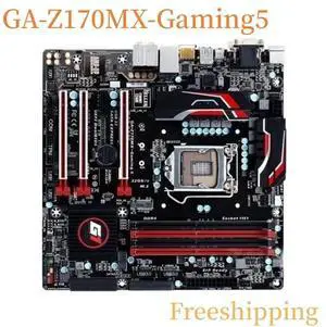 For GA-Z170MX-Gaming5 Motherboard 64GB LGA1151 DDR4 Mainboard 100% Tested Fully Work