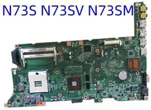 For  N73S N73SV N73SM Motherboard GT630M Mainboard 100% Work