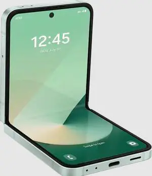 Samsung Galaxy Z Flip6: Unlocked, 256GB Storage, Green (Good/Pixel Damage)
