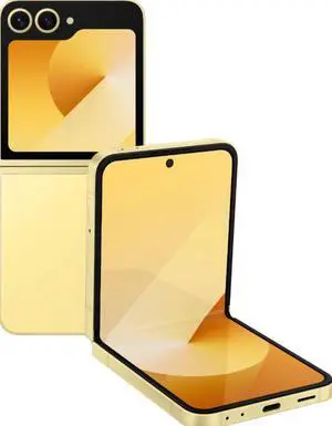Samsung Galaxy Z Flip6: AT&T Only, 256GB Storage, Yellow (Very Good - Grade A)