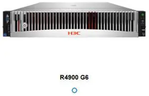 H3C UniServer R4900 G6 Server 8SFF 2x Silver 4410Y 64G Ram No hdd 9560-8i Raid Controner  2*2700W Power Supply 2U Rack Server