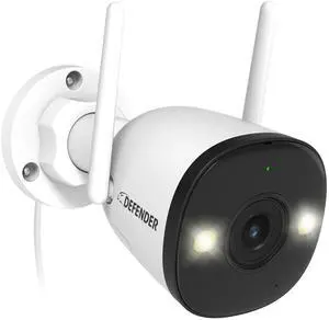 Defender AI POWERED Guard Pro 4K Wi-Fi 6 Plug-in Power Security Camera