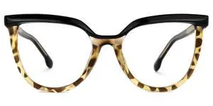 Zeelool TR90 Oversize Cat Eye Blue Light Glasses for Women Vashti ZJGT872034-04 Tortoise