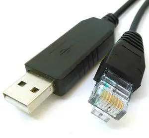 Washinglee RJ45 Control Cable for Skywatcher and Orion Mount, for Heq5 pro, Azeq5, Azeq6, Eq6-R, Eq6-R Pro, EQ8-R and Orion Sirius Mount, Eqmod USB Console Cable for Skywatcher GOTO Mount, 6 FT