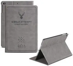 DuraSafe Cases for iPad Air 6th 2024 Air 5th 2022 4th 2020 Gen A2588 A2589 A2591 A2316 MM9E3LL/A MM9D3LL/A MME23LL/A MM9C3LL/A MM9F3LL/A MYFQ2LL/A MYFM2LL/A MYFR2LL/A MYFP2LL/A MM9N3LL/A - Gray