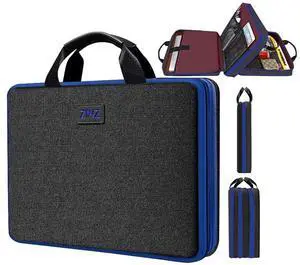ZINZ Slim Expandable Laptop Case 15.6 Inch Sleeve Upgraded Protective Durable Recycled Carrying Case Compatible with MacBook 15" & 16" and Most 15" 15.6" 16" Notebook,B01K03