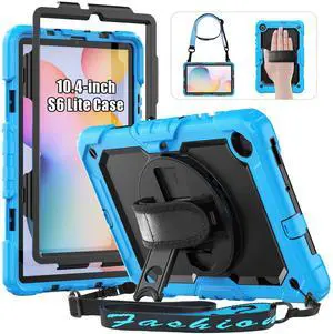 HXCASEAC Case for Samsung Galaxy Tab S6 Lite 10.4 inch 2024/2022/2020 - Light Blue