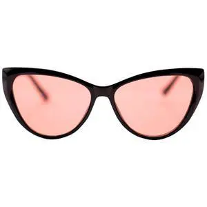 Family Tree Remedies FL-41 Migraine Glasses Transitional Lens for Indoor/Outdoor Light Sensitivity & Photophobia Cat Eye Cloth Bag