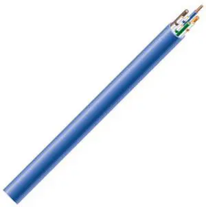 Southwire 56917744 Category 5E Cable 24 AWG, CMP, 4 Pairs, Blue