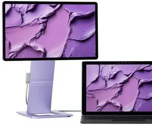 SOTSU FlipAction Touch 14" Premium Portable Monitor SFA14TCLL | FHD IPS Pivoting Dual Laptop Screen | Touchscreen for Cellphone, Gaming, and Travel | PC, Chrome, Android, DeX Compatible