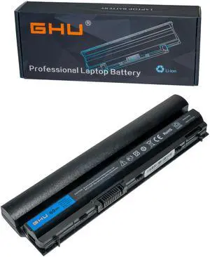 GHU New Battery RFJMW F7W7V Y61CV 60Wh Compatible with Dell Latitude Laptop E6220 6230 E6320 6320 E6230 E6330 6330 E6430s PN FRROG FRR0G 7FF1K J79X4 09K6P 0F7W7V 11HYV 312-1239 312-1381 312-1241