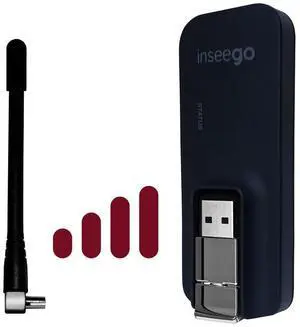 Inseego USB8 4G LTE Global USB Modem | 4G LTE-A, HSPA+/UMTS | CAT 18 | Fastest COMMERCIALLY Available USB Modem in The U.S.