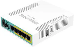 Mikrotik Routerboard hEX RB960PGS 128MB Router Gigabit 5 Ports PoE in