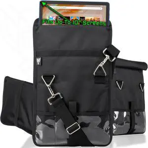 Xtreme Sight Line ~ Faraday Bag for Tablets and Other Medium Size Electronics ~ Data Security for Executive Travel ~ Shoulder Strap Included ~ Tracking/Hacking Defense