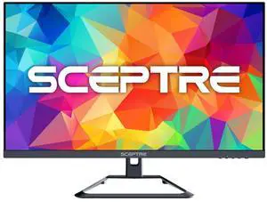 Sceptre 4K IPS 27" 3840 x 2160 UHD Monitor up to 70Hz DisplayPort HDMI 99% sRGB Build-in Speakers, Black 2021 (U275W-UPT)