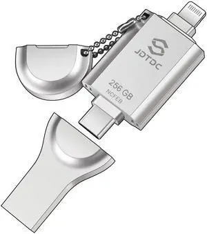 MFi Certified 256GB 3-in-1 Photo-Stick-for-iPhone-USB-Flash-Drive Photo-Storage-Stick-iPhone-Thumb-Drive External-Storage-Mobile-for-Android iPad Type-C Flash Drive Photo-Stick for iPhone 16/15/14