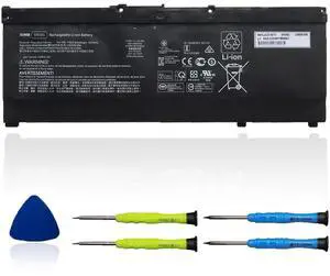 OUWEE SR03XL HSTNN-IB8L Laptop Battery Compatible with Hp Pavilion 15-CX00 Envy x360 15-cn0000 17-bw0000 Series HSTNN-DB8Q L08934-2C1 L08934-1B1 L08855-855 11.55V 52.5Wh 4550mAh