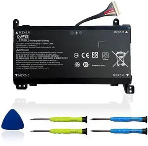 OUWEE HSTNN-LB8B FM08 Laptop Battery Compatible with HP Omen 17-AN013TX 17-AN014TX 17-AN014NG 17-an008ur Series TPN-Q195 922752-421 922753-421 922976-855 14.4V 86Wh 5973mAh(16-Pin Connector)