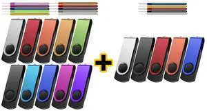 10 Pack 8GB Flash Drive and 5 Pack 8GB Flash Drive