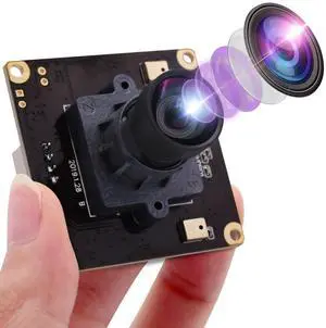 Hotpet 4K Webcam Mini USB Camera with 100 Degree,Ultra HD 2160P Web Camera with Sony IMX317 Sensor Minicam Aluminum Case Webcamera UVC Support,Plug&Play for Windows,Android,Mac,Linux Web Cams