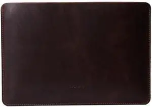 Leather Laptop Case 13" Sleeve for MacBook Air 13 inch 2025 - Brown PC Case - Carrying Protective Cases Compatible with MacBook 13" Air/Pro M1 M2 M3 M4 MAX PRO A2338 A2681 3113 A3240 A2337, Brown