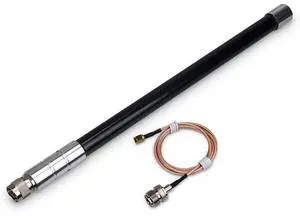 LoRa Gateway Antenna 3dbi Gain Indoor Outdoor Omni-Directional Glass Fiber LoRaWan Antenna N-Male SMA Connect Cable Ultra Distance Transmission 915MHz for Helium Hotspot HNT Miner Mining12