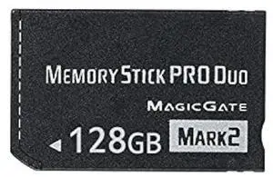 JUZHUO Original128GB High Speed Memory Stick Pro Duo(Mark2) PSP Accessories/Camera Memory Card