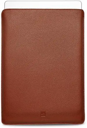 TOLMOUNT Handmade Leather MacBook Air Sleeve, MacBook AIR Sleeve 13.6 inch 2017 to 2020, Elegant Leather Sleeve for 13-inch New MacBook Pro M1 13 2016-2021 | Leather MacBook Sleeve (Brown)