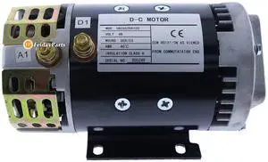 FridayParts 48V CW 2.06kW Function Motor 48504GT 5BCG52HA100 140-22-4001A 94196 Compatible for Genie Articulated Boom Lift Z-30/20N Z-34/22 DC Z-34/22N Z-45/22 DC Z-45/25J