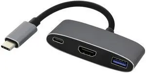 VisionTek USB-C to HDMI USB USB C w PD