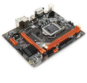 Demeras High Performance SATA3 DD 1155 pin M ATX Motherboard USB3.0 B75 Desktop Motherboard Compatible with B75 6 Channel Sound Card