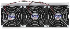 Oumefar Thermoelectric Cooler, Semiconductor Refrigeration Cooling Device Thermoelectric Cooler, 15A Threecore 3 * TEC112705 Chip