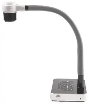 IBZ800 4k Ultra HD Document Camera with 10x Optical Zoom, Autofocus, LED Light, VGA/HDMI/USB, 8MP Professional Visual Communication Tool of Real-time Projection, Compact for Teachers in Classroom