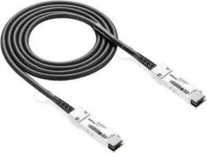 10Gtek 40G QSFP+ DAC Cable - 40GBASE-CR4 Passive Direct Attach Copper Twinax QSFP Cable for Cisco QSFP-H40G-CU4M, Meraki, Supermicro, Mikrotik, Open Switch Devices, 4-Meter(13ft)