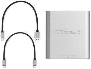 CY USB3.1 Type-C USB3.0 Type-A to CF Express Extension Card Reader CFE Type-B Support R5 Z6 Z7 CFB Memory Card