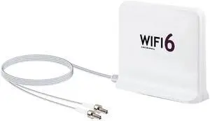 Tri-Band WiFi Antenna with 12dBi Gain and TS9 Connector  Signal Booster for 2.4GHz, 5GHz, and 5.8GHz  1.8m (6ft) Extension Cable with Magnetic Base  Compatible with Nighthawk M6 and Other Routers
