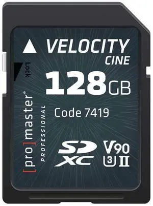 ProMaster SDXC 128GB Velocity CINE