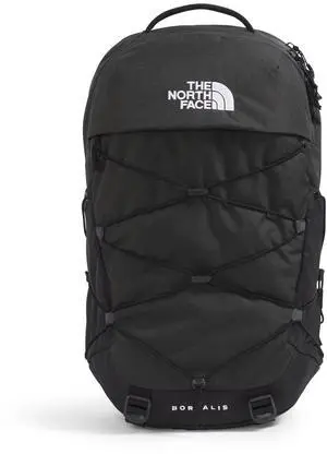 THE NORTH FACE Borealis Commuter Laptop Backpack | Water Repellent Finish, 16" Laptop Sleeve, Large Main Compartment for Everyday Carry, Asphalt Grey Light Heather/TNF Black-NPF, One Size