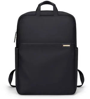 GOLF QUALITY Slim Laptop Backpack for Women, Lightweight Business Backpack for Women Computer Bag Purse for Commuting, Fit 14Inch, Black